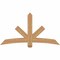 Ekena Millwork Alberta Smooth Timber Gable Bracket, Western Red Cedar, 72"W x 39"H x 5 1/2"D x 5 1/2"F, 13/12 Pitch GBW072X39X0606ALB00SWR - alternate 1